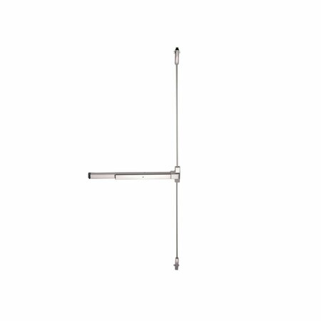 TRANS ATLANTIC CO. Rim Surface Vertical Rod Exit Device 36" Grade 1 in Stainless Steel Finish ED-VR531-US32D
